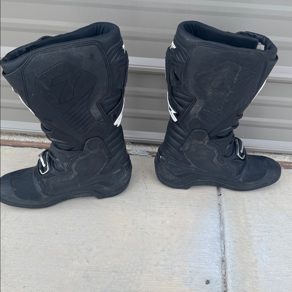 Alpinestars Black Dirt Bike Motocross Boots Tech 7 - Picture 3 of 10